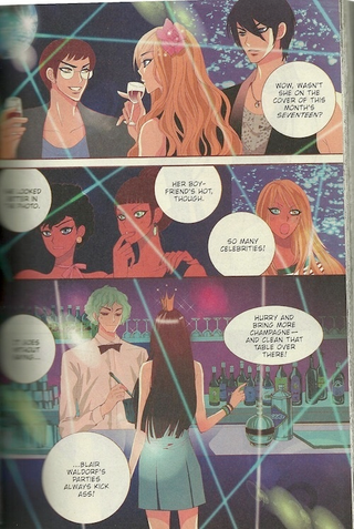 Illustration for article titled Gossip Girl In A Blender: Korean Comic Reboot Of The Series Is Campy And Crazy